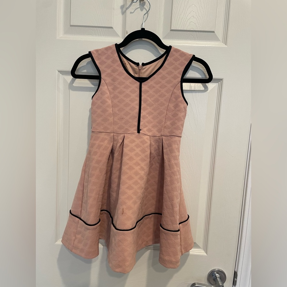Pippa & Julie Girl’s Dusty Rose Dress